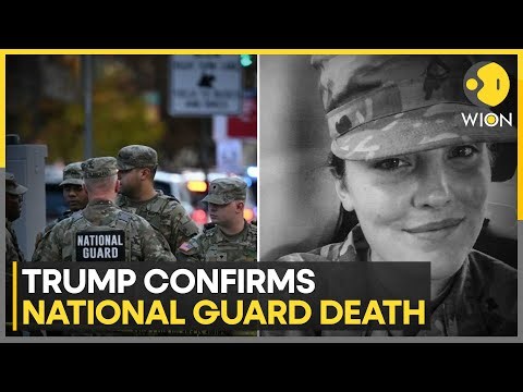 National Guard Shot: Trump Confirms Death of National Guard Member Sarah Beckstrom | WION
