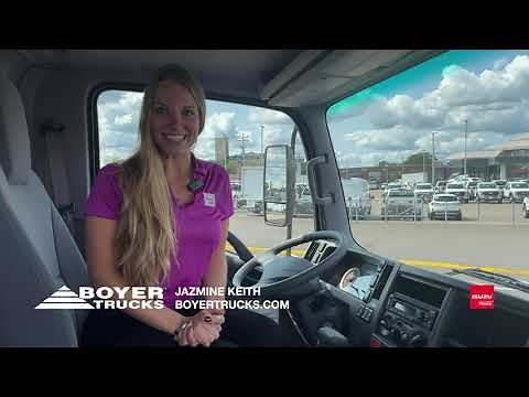 Isuzu NPR Box Truck Walk-around Tour with Jazmine Keith of Boyer Trucks