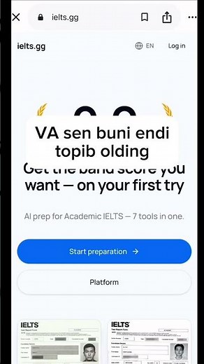 IELTS siri - ielts.gg bilan🏆 #ieltsgg #studyhacks #testprep #ieltspractice #aieducation #ielts