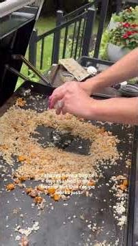 What are your favorite meals to cook on the outdoor griddle? 👩‍🍳🔥 Comment “griddle” and I’ll send