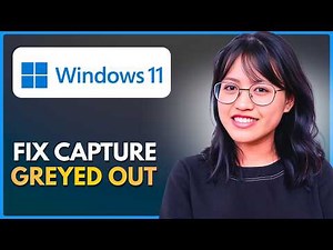 How To Fix Xbox Game Bar Capture Greyed Out in Windows 11