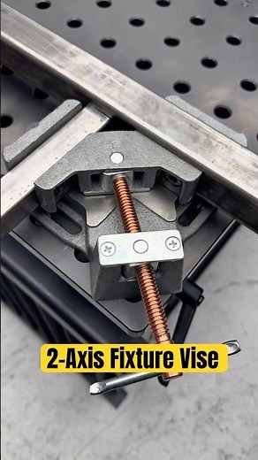 2-Axis Fixture Vise #welding #fabrication #vise #stronghandtools
