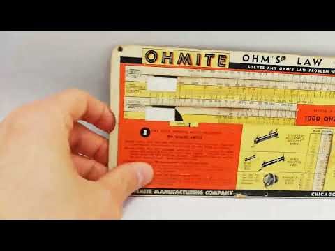 OHMITE Ohm's Law Calculator.
