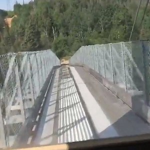 315K views · 996 reactions | Hold on to your shorts bud! This ATV bridge is no laughing matter! Is located in Baie-Comeau, Qc, Canada Thanks to Vince for the video! | ATV Guys Magazine | Facebook