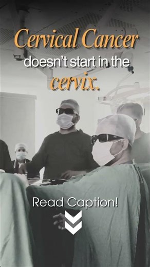 Cervical cancer doesn’t start in the cervix