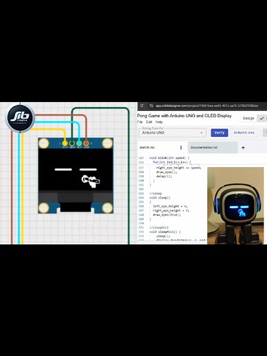 C and Arduino Programming for Face Expressions