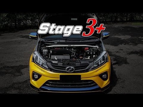 +21 HP🔺 Myvi Gen3 Stage 3+ Upgrade - Max Racing Exhaust