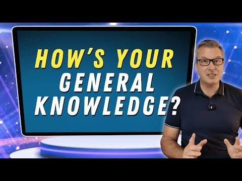 Can You Answer These General Knowledge Questions?
