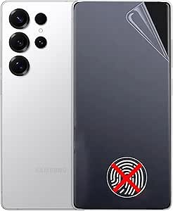 2pcs Matte Hydrogel Film Screen Protector for Samsung Galaxy S25 Ultra 5G, [Anti-Glare & Anti-Fingerprint] Flexible TPU Protective Film [Not Glass]