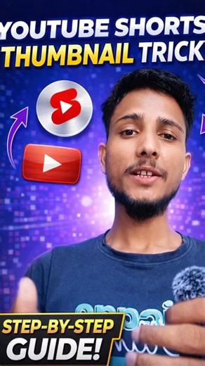 YouTube Short thumbnail trick 🔥 #contentcreator #tech #fgtech01