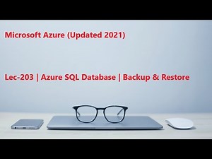 Lec-203 Azure in Hindi - Azure SQL Database - Backup & Restore