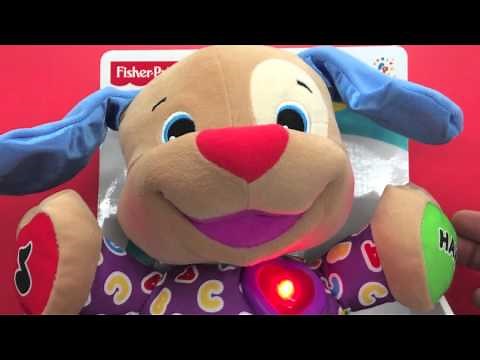 Fisher-Price Laugh and Learn Love to Play Stuffed Talking Puppy
