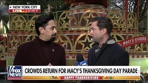 Macy's Thanksgiving Parade makes its return