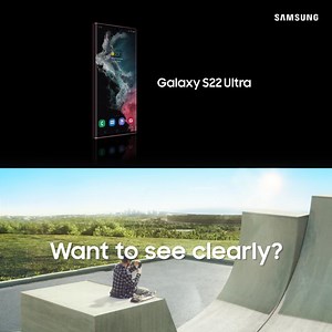 Can't see clearly in the sun? Enjoy a clear view, even on the sunniest days, when you switch to Galaxy. smsng.co/GalaxyS22Ultra #GalaxyS22 Ultra | Samsung Global
