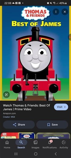Happy 24th Anniversary Thomas and Friends Best of James (2002)
