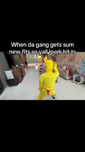 The Gang Shows Off Their New Fits in a Funny Way