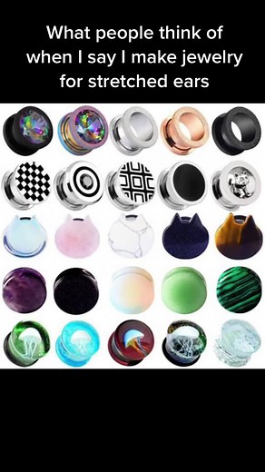 Coming at you with fun and unique plugs since 2009! I carry sizes 2g through 2 inches and I do custom orders as well! I am also always here if you need any help ordering 🥰