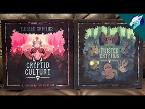 Twisted Cryptids Kickstarter Exclusive Edition & Cryptid Culture Expansion Unboxing