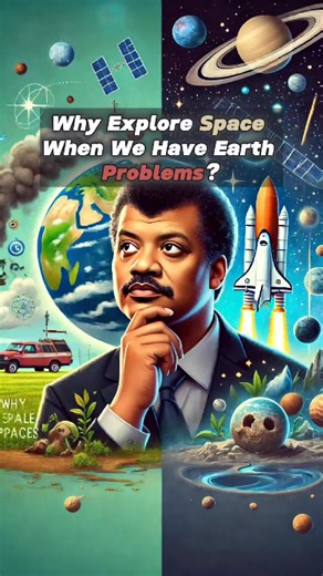 Why Explore Space When We Have Earth Problems 🤔 w Neil deGrasse Tyson | The Tyson Theory