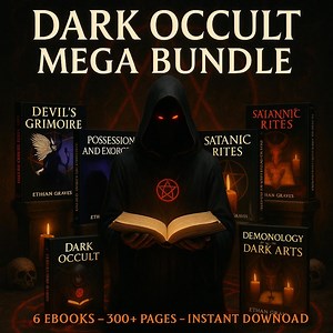 Occult Ebook Bundle – 6 Pdfs on Demonology, Witchcraft, Exorcism, Satanic Rites, Grimoire, Left-hand Path - Etsy