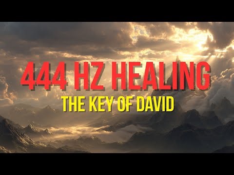444Hz Deep Healing Worship | The Key of David Frequency for Miracles & Rest