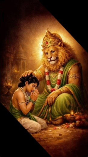 "भक्त प्रह्लाद की अडिग भक्ति और भगवान विष्णु की सुरक्षा की अद्भुत कहानी।" #prahlad #bhaktishorts