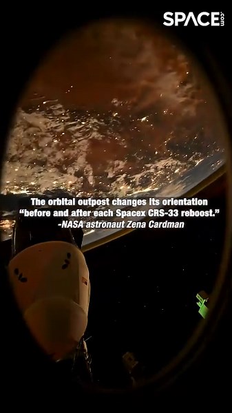 ISS Performs a 'Cartwheel' in Stunning Time-Lapse