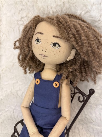 Handmade Heirloom Doll “rowan” - Etsy
