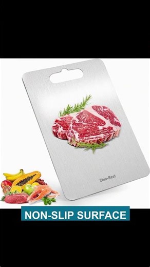 Titanium Cutting Boards For Kitchen, Double-Sided in 30 Seconds