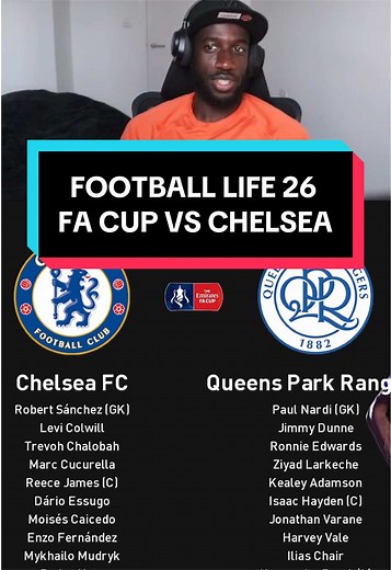 Football Life 26: FA Cup vs Chelsea (Become A Legend)