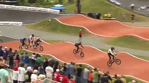 Women's Junior Final from Rock Hill 🇺🇸 📍 2024 UCI BMX Racing World Championships #RockHill2024 | UCI BMX Racing