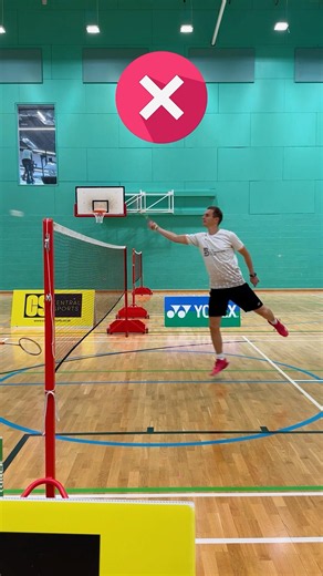 The brush net k!ll in badminton