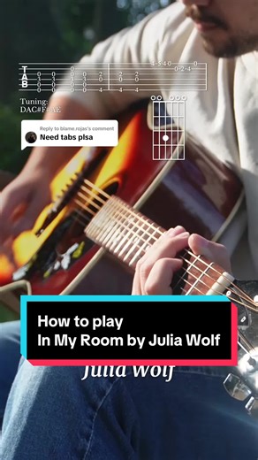Guitar Tabs: In My Room by Julia Wolf