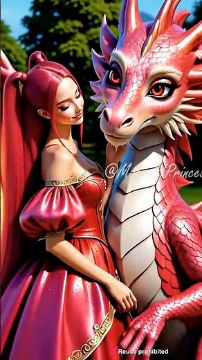 K-pop Girls 👑 Huntrix with Their Dragon in a Royal Princess Style | K-pop: Demon Hunters