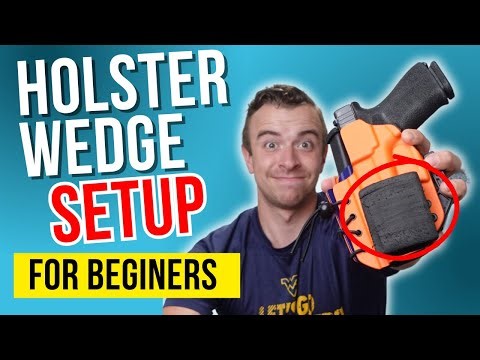 Concealed Carry Comfort and Concealment: How to Set Up Your Holster Wedge
