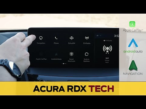 Media Screen in the Acura RDX | Apple CarPlay, Android Auto, Reboot and more!