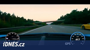 VIDEO: 417 km/h. Český miliardář zkoušel na německé dálnici své Bugatti - iDNES.cz