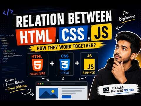 HTML vs CSS vs JavaScript | What's the Difference?