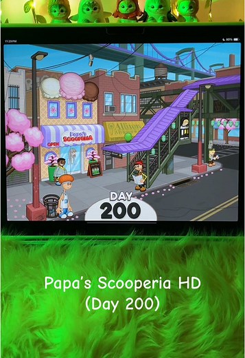 Experience Papa’s Scooperia HD Gameplay (Day 200)
