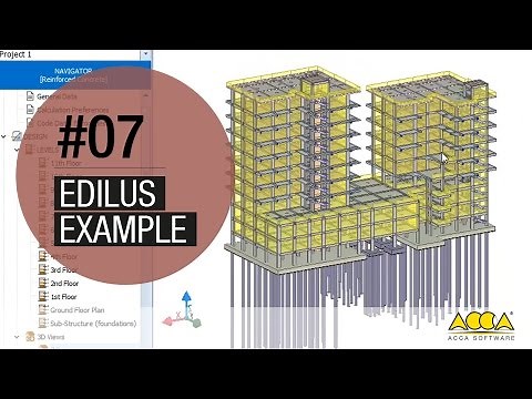 Logiciel pour le calcul des structures - EdiLus Example #07