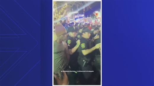 Major fights broke out at the Houston rodeo carnival this weekend