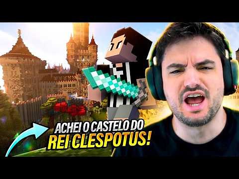ENCONTRAMOS O CASTELO DO REI CLESPOTUS NO MINECRAFT #3.72