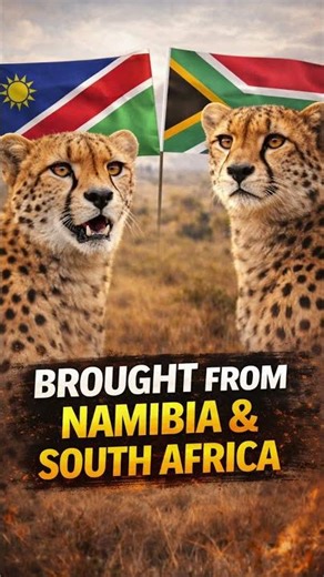 50 Cheetahs in India After 70 Years 😱 | Project Cheetah #facts #ytshorts