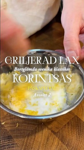 BSK Påskspecial 🐣 Avsnitt 2: Griljerad lax med korintsås 🐟
