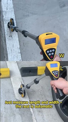 🌍 Precision Measuring, Wherever You Go!📏 Deli Digital Display Measuring Wheel (EDL9731)