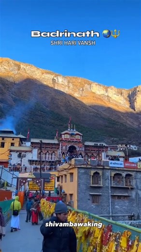 Badrinath 🌍🔱#badrinath #short #shortsfeed #viral #viralshort #darshan #vlog #@ganvitharshivvlogs