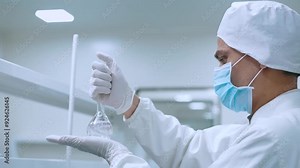 science laboratory with hplc, spectrometer, gc, uv, ir in background. hi tech latest machines and equipments in a Science experiment lab for research analysi, clinical trial study. fda approved labs