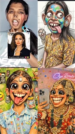 Crazy Face Cartoon Art 😂 | You Won’t Stop Laughing
