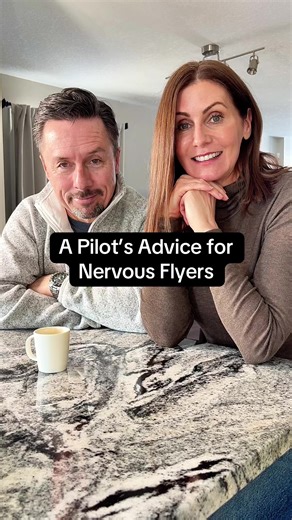 A pilot’s advice for nervous travelers: My husband has been a pilot for over 30 years, and these are the tips he shares with anxious flyers to make flights feel calmer and more predictable: • Sit closer to the front — turbulence is usually felt less • Choose morning flights — convective turbulence tends to be lighter • Know that the airplane noises you hear are completely normal • Don’t be afraid to talk to the pilots — we’re happy to help ease your mind If flying makes you nervous, save this fo