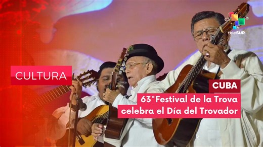 Cultura edición central | Cuba | 63° festival de la Trova celebra el Día del Trovador 20-03-2026